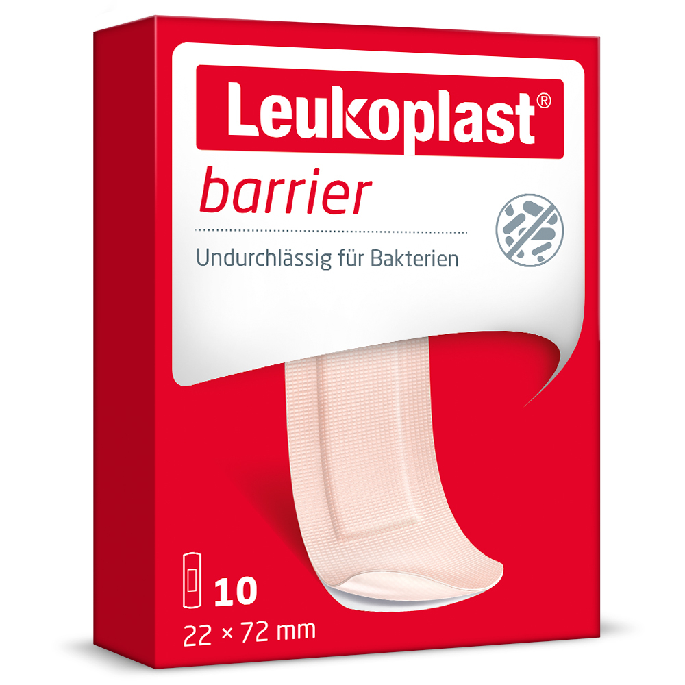 Leukoplast Barrier 22 mm x 72 mm 10 St Pflaster