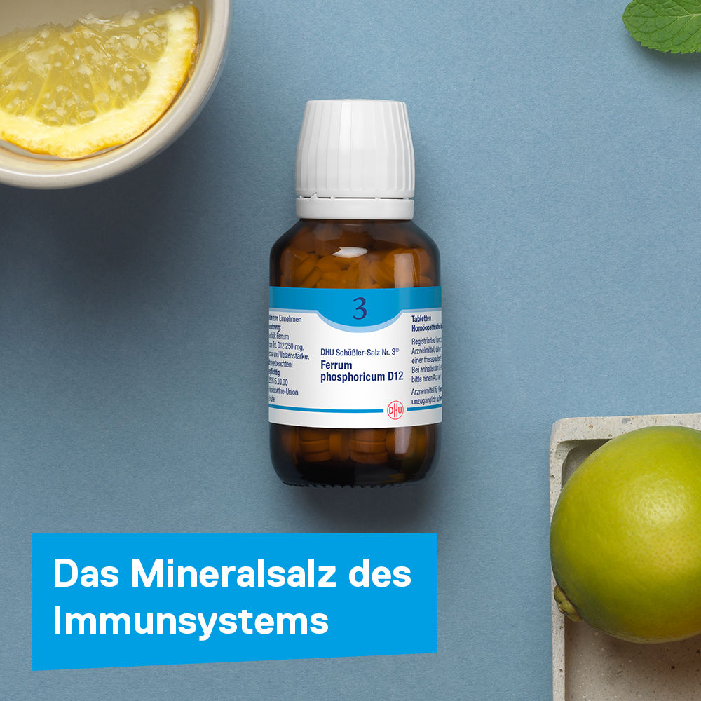 DHU Schüßler-Salz Nr. 3 Ferrum phosphoricum D12 200 St Tabletten