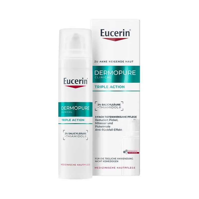 Eucerin DERMOPURE CLINICAL TRIPLE ACTION +20% sparen* 40 ml Creme