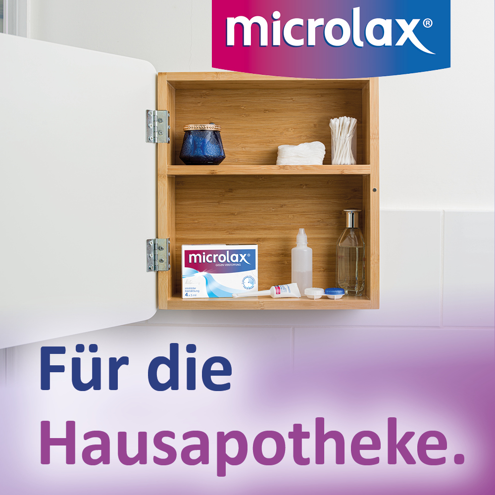 microlax GEGEN VERSTOPFUNG für Kinder und Erwachsene