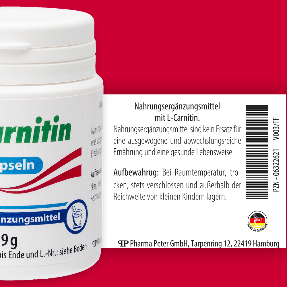 L-CARNITIN KAPSELN 60 St Kapseln