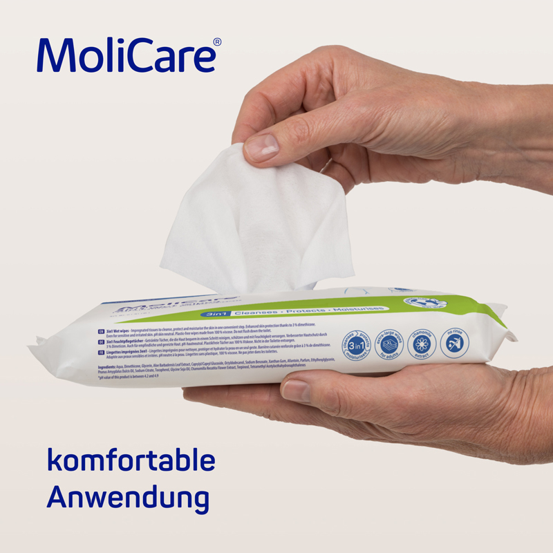 MOLICARE SKIN 3IN1 FEUCHTP 30 St Tücher