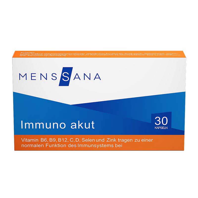 IMMUNO AKUT MensSana Kapseln 30 St Kapseln