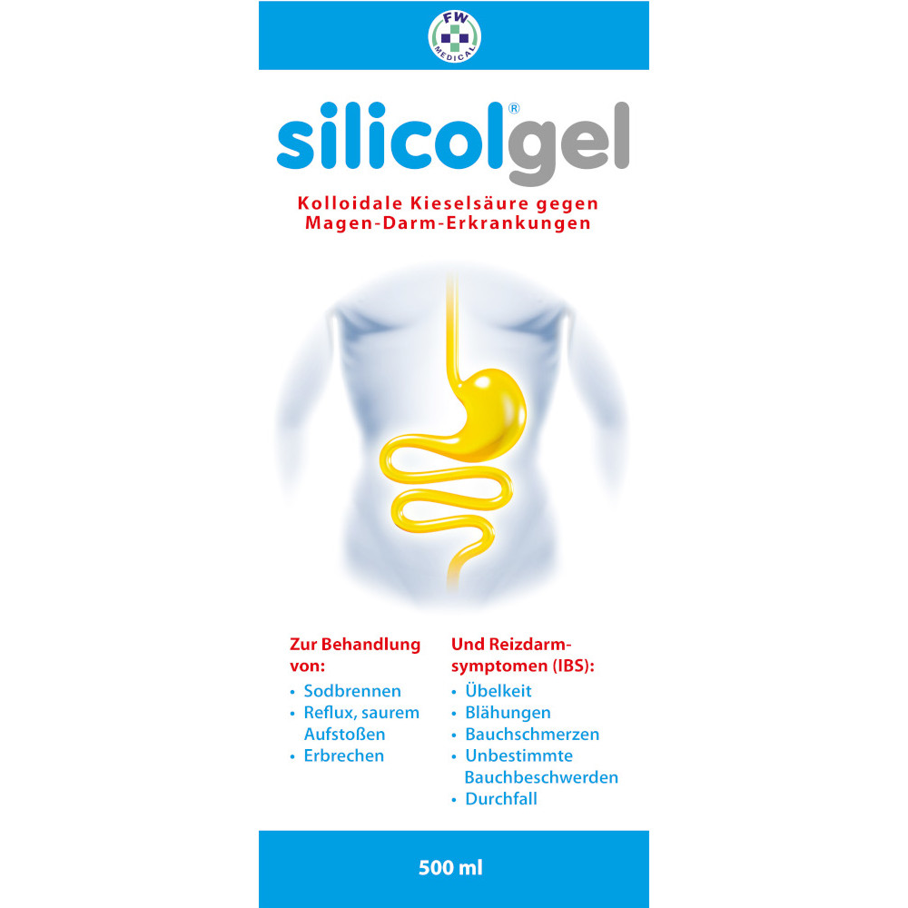 SILICOL Gel gegen Magen-Darm-Erkrankungen 500 ml Gel