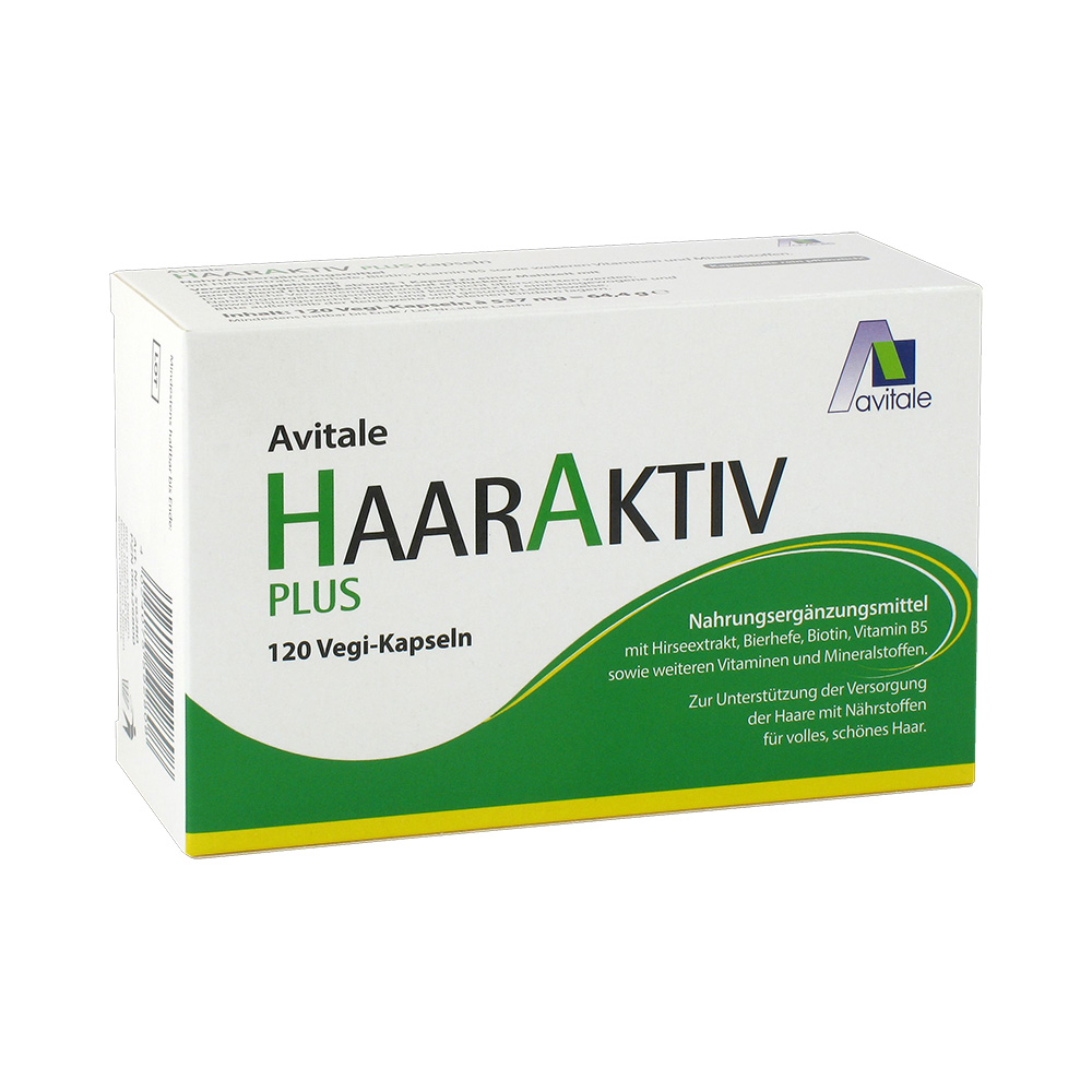 Avitale HAARAKTIV Plus Vegi Kapseln 120 St Kapseln