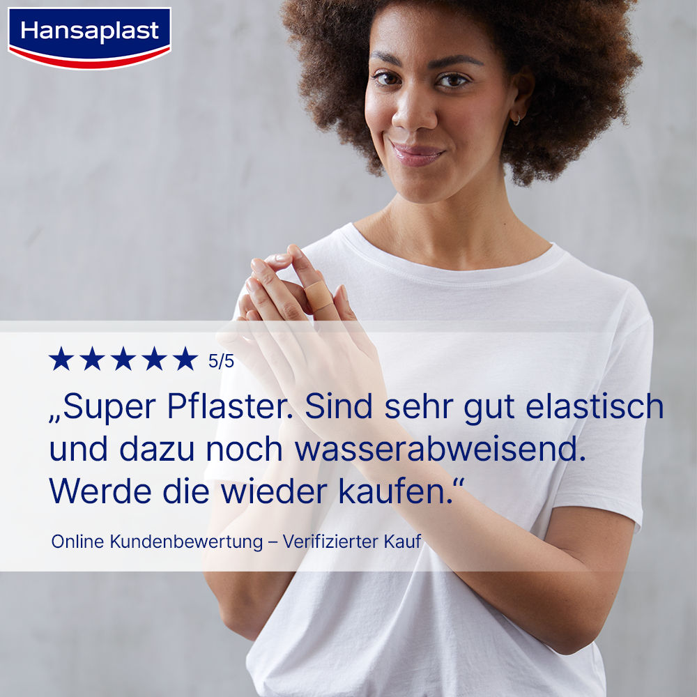 Hansaplast FINGERKUPPEN PFLASTER ELASTIC 50x44mm 50 St Pflaster