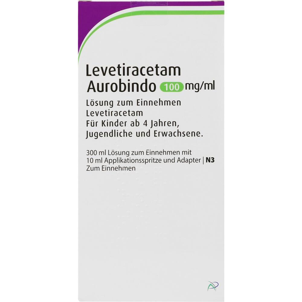 Levetiracetam Aurobindo 100 mg/ml 300 ml Lösung zum Einnehmen