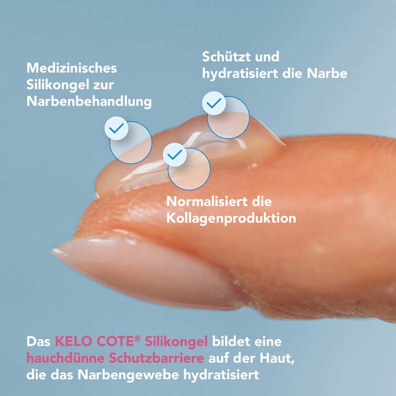 KELO-COTE Silikon Gel zur Behandlung von Narben 6 g Gel