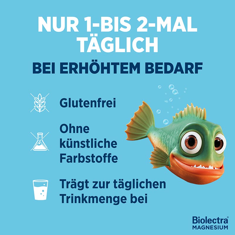 Biolectra MAGNESIUM 365mg FORTISSIMUM Zitrone  40 St Brausetabletten
