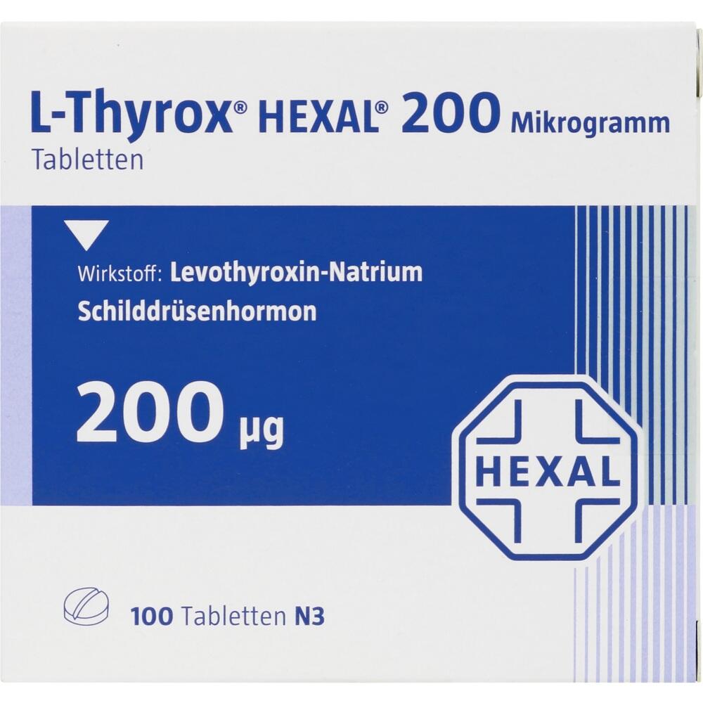 L-Thyrox HEXAL 200 100 St Tabletten