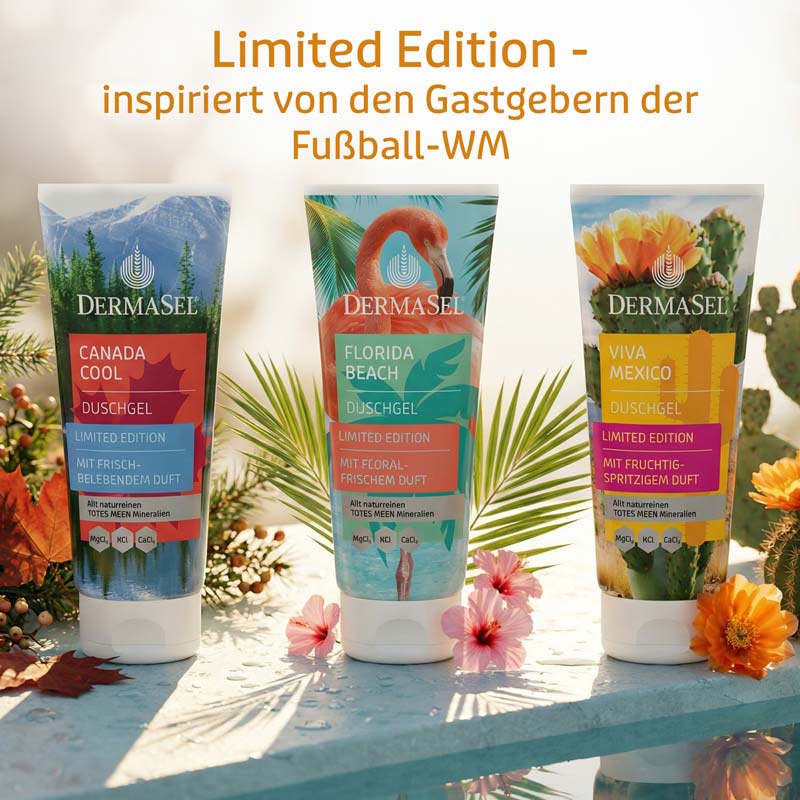 DERMASEL VIVA MEXICO DUSCHGEL LIMITED EDITION  100 ml Duschgel