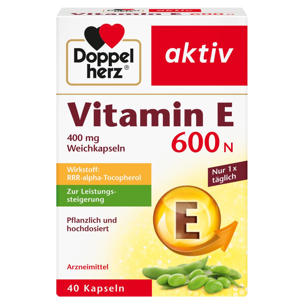 Doppelherz aktiv Vitamin E 600 N 40 St Kapseln