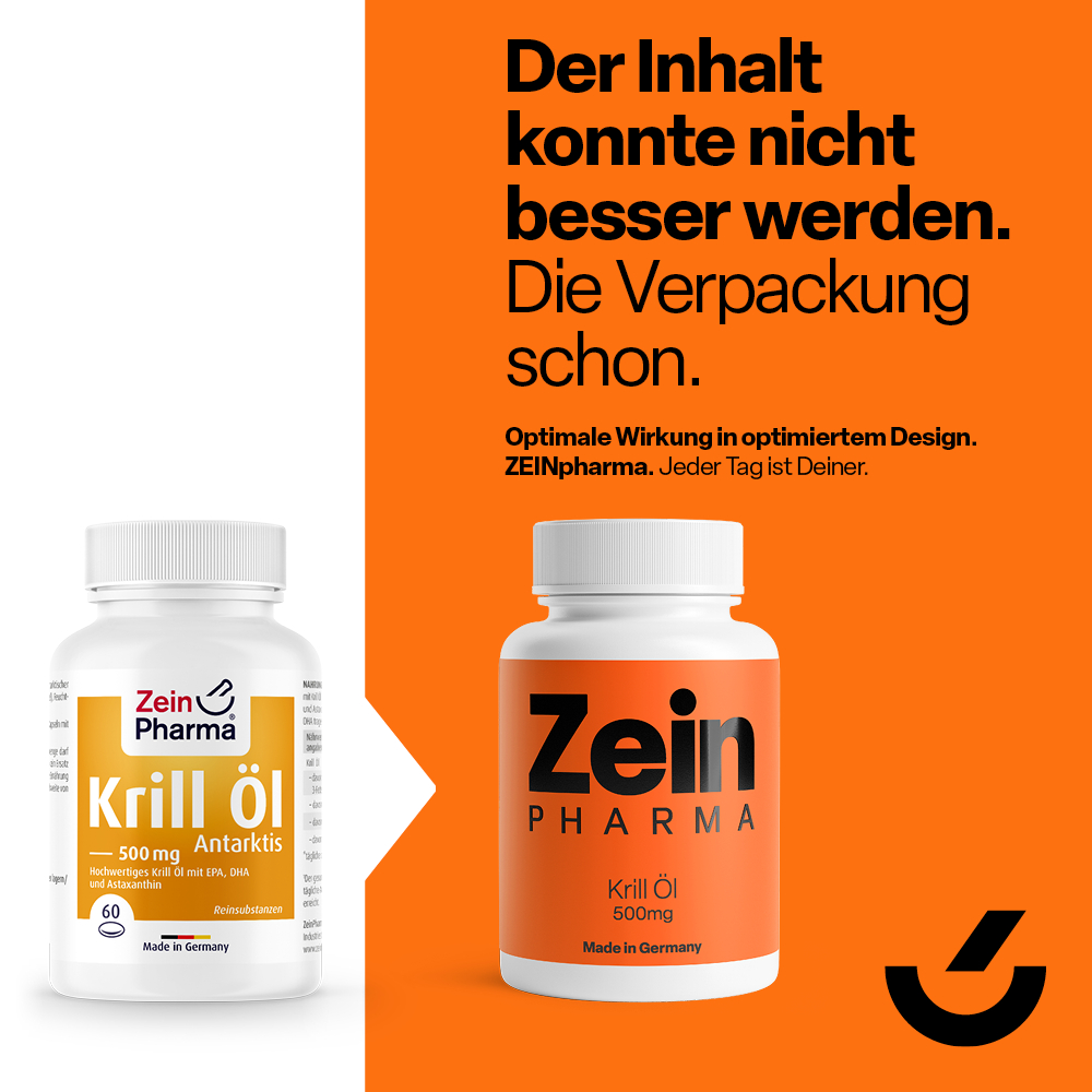 Zein PHARMA Krill Öl 500mg 60 St Kapseln