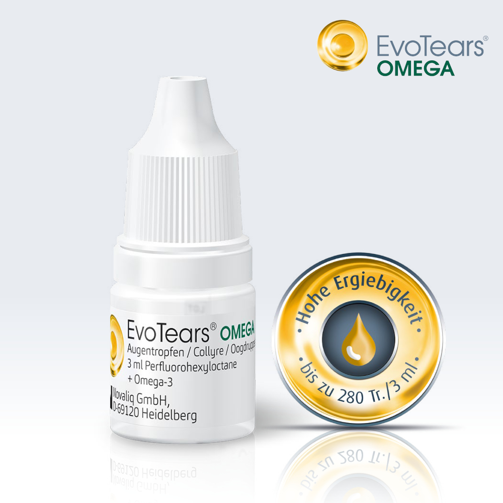 EvoTears OMEGA 3 ml Augentropfen