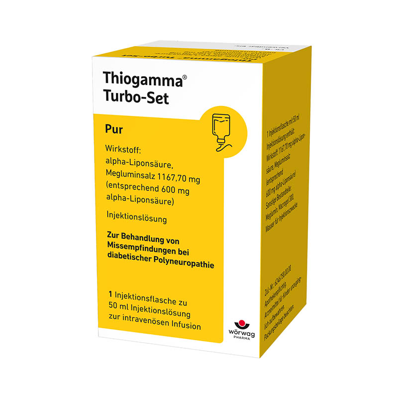 THIOGAMMA Turbo Set Pur Injektionsflaschen 50 ml Injektionsflaschen