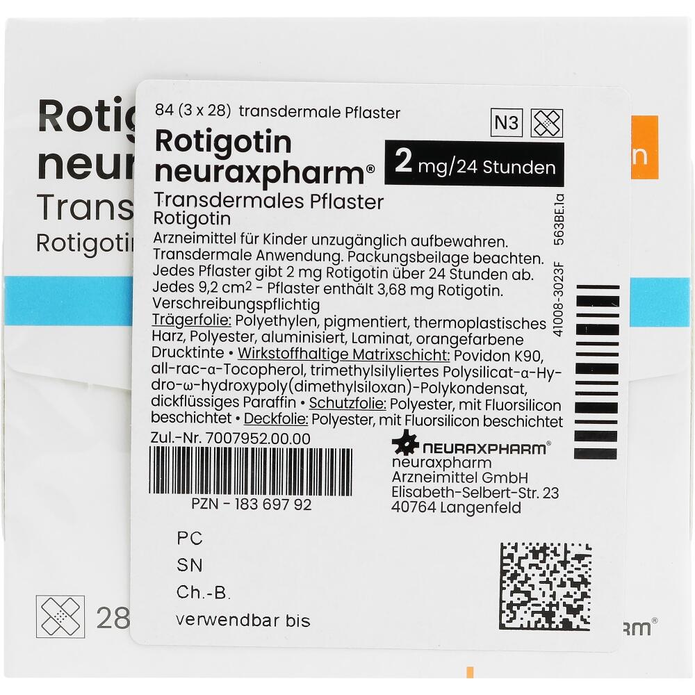 ROTIGOTIN NEURAX 2MG/24H