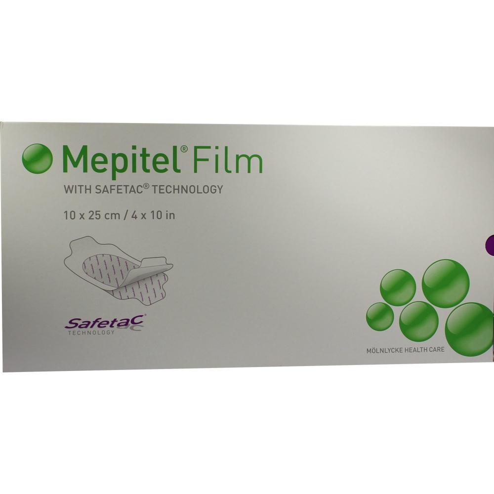 MEPITEL Film Folienverband 10x25 cm 10 St Verband