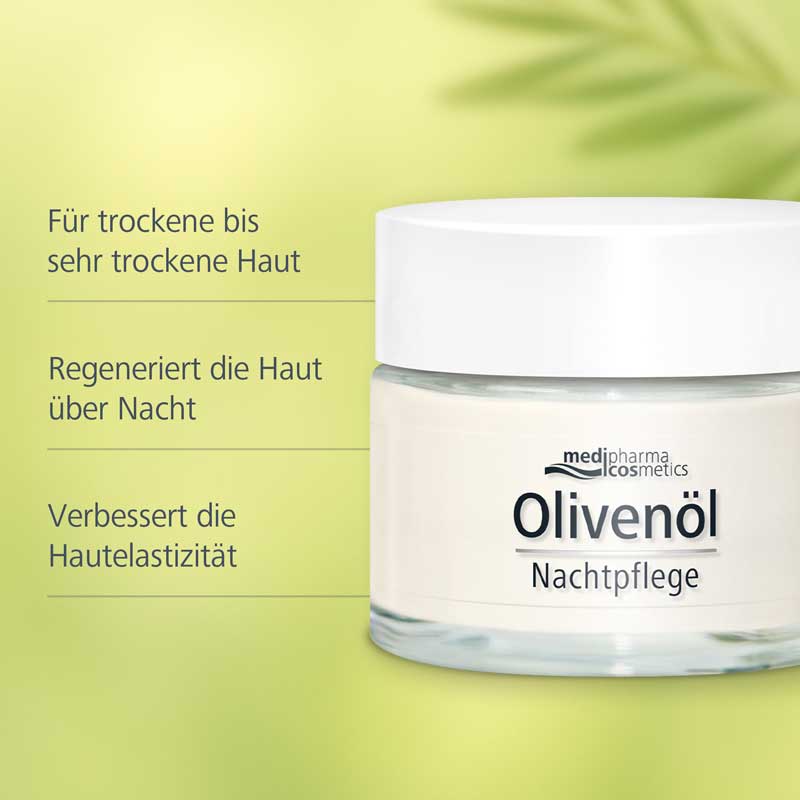 Olivenöl Nachtpflege  50 ml Creme