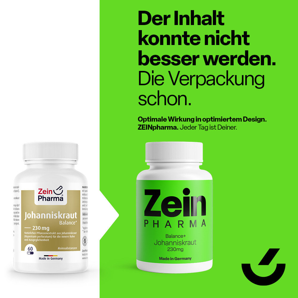 Zein PHARMA Johanniskraut Balance+ 60 St Kapseln