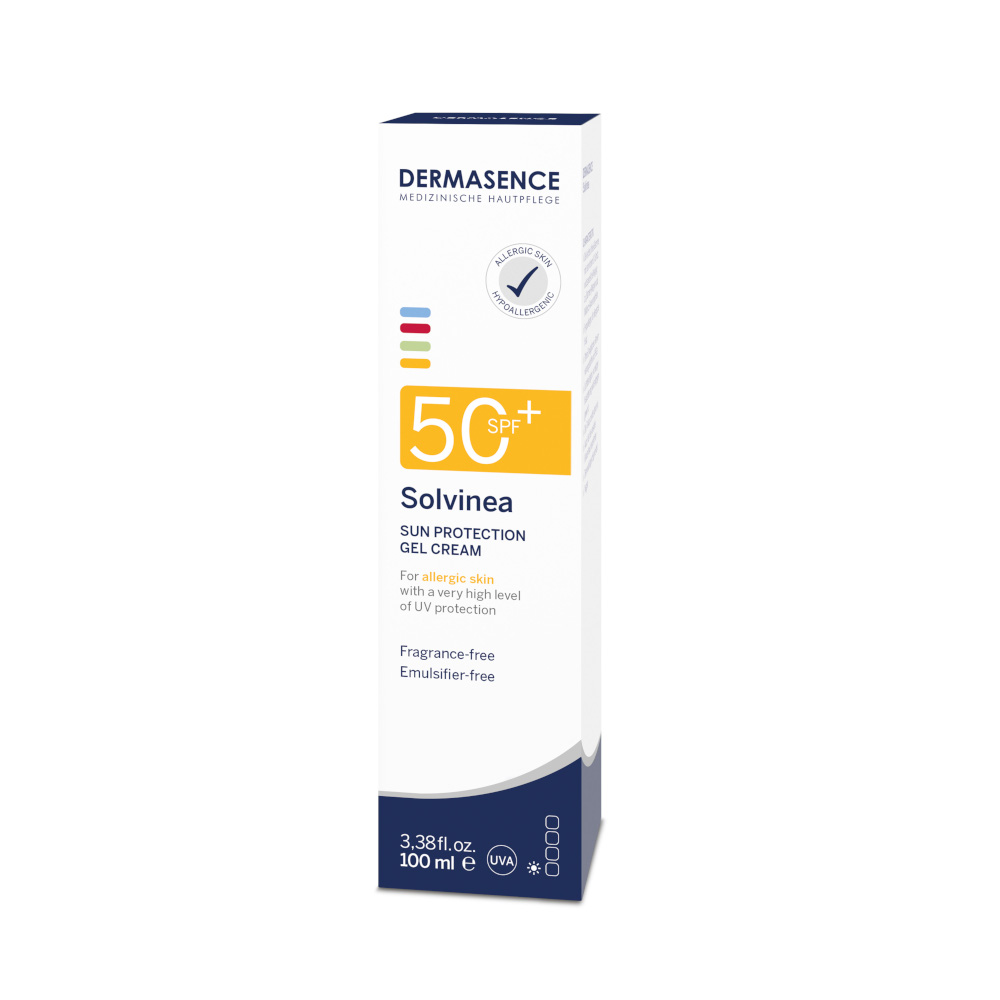 DERMASENCE Solvinea Sonnenschutz-Gelcreme LSF 50+, 100 ml 100 ml Gel