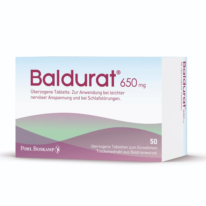 Baldurat bei Schlafstörungen 50er 50 St Filmtabletten