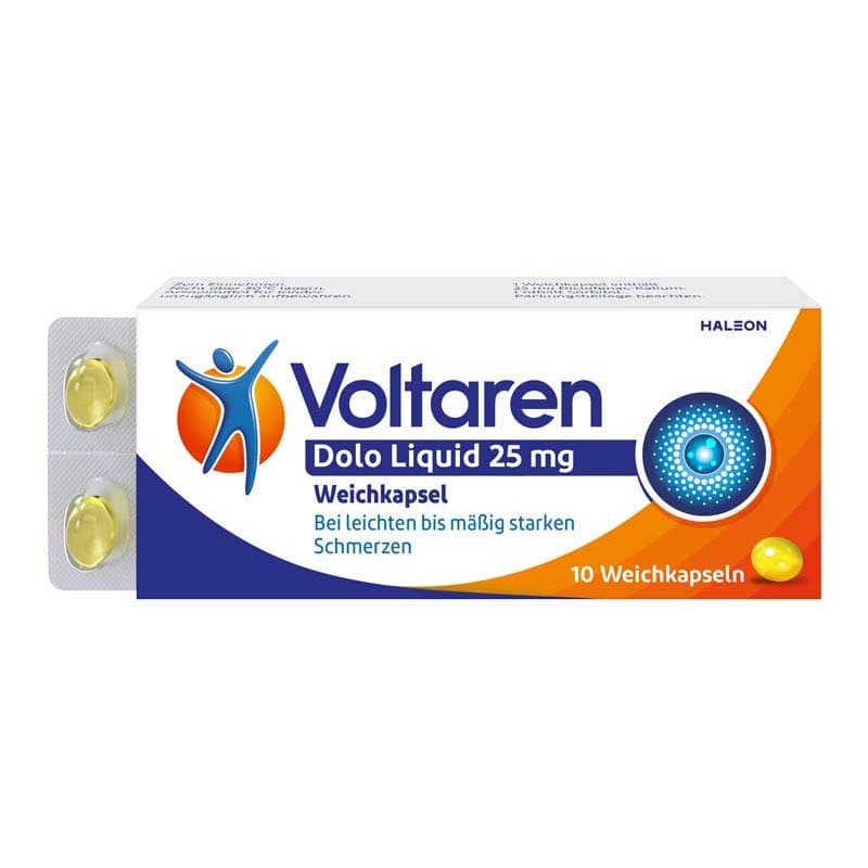 Voltaren Dolo Liquid 25 mg 10 St Weichkapseln