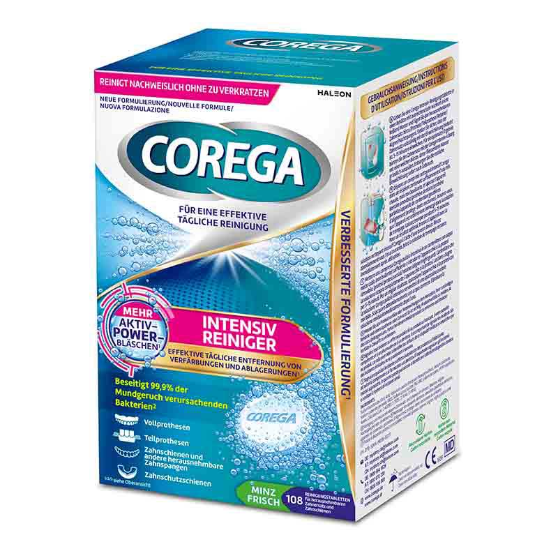 COREGA TABS Intensiv Reiniger 108 St Tabletten