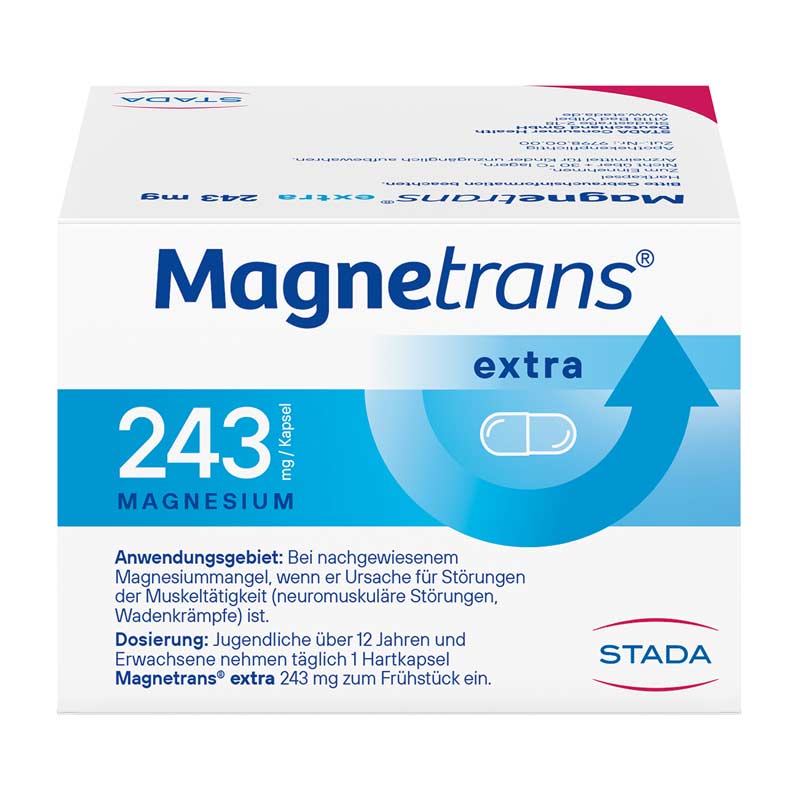 Magnetrans extra 243 mg 100 St Hartkapseln