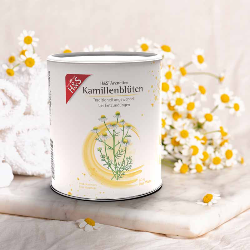 H&S Arzneitee Kamillenblüten lose 60 g Tee