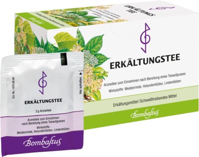 ERKÄLTUNGSTEE BOMBASTUS 20X2 g Filterbeutel
