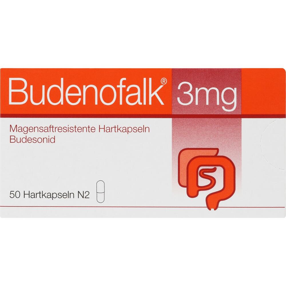 BUDENOFALK 3 mg magensaftresistente Hartkapseln 50 St Magensaftresistente Hartkapseln
