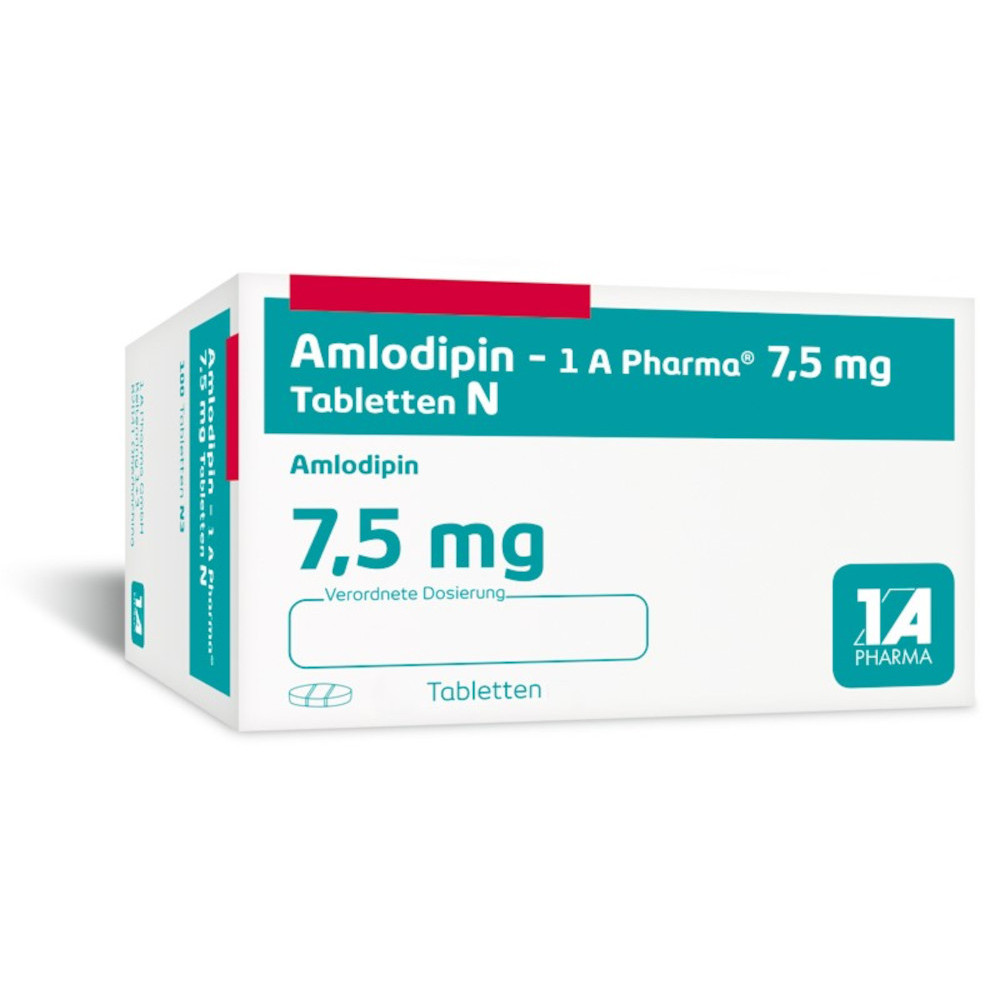 Amlodipin-1 A Pharma 7,5mg N 50 St Tabletten