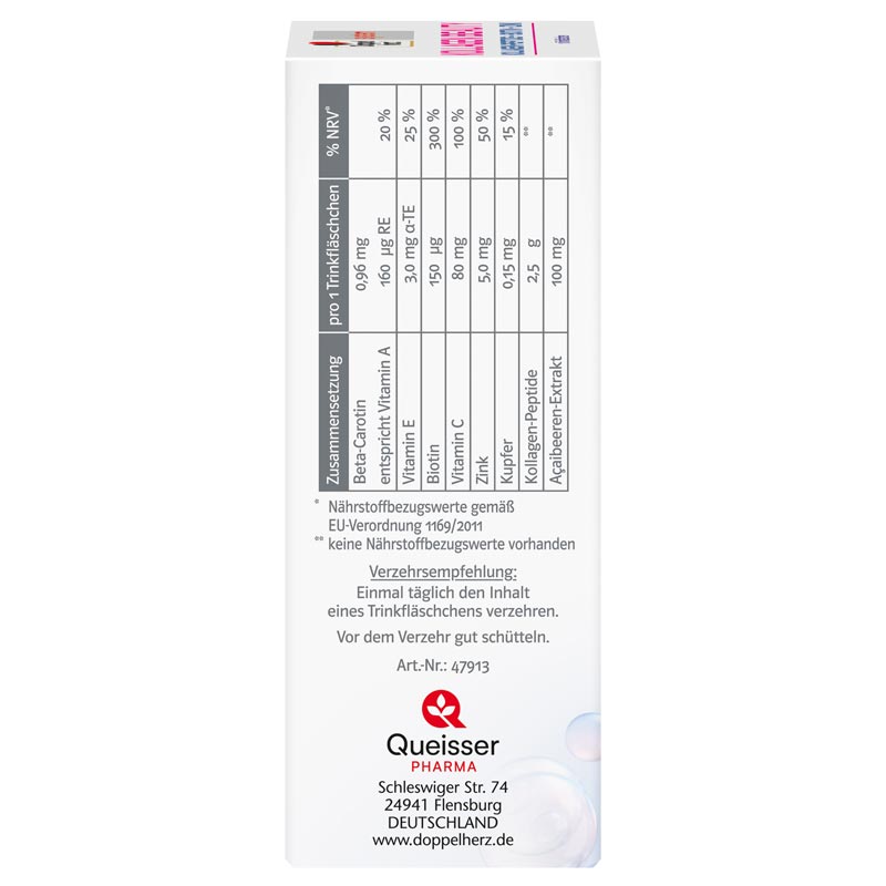 Doppelherz system KOLLAGEN BEAUTY 10 St Trinkampullen