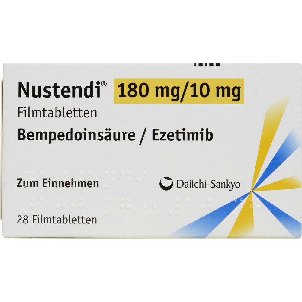 Nustendi 180 mg/10 mg 28 St Filmtabletten