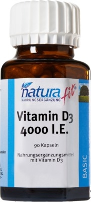 naturafit Vitamin D3 4.000 I.E. 90 St Kapseln