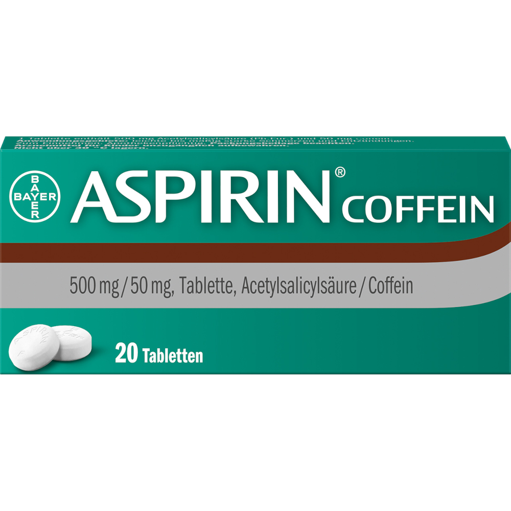 Aspirin Coffein 20 St Tabletten