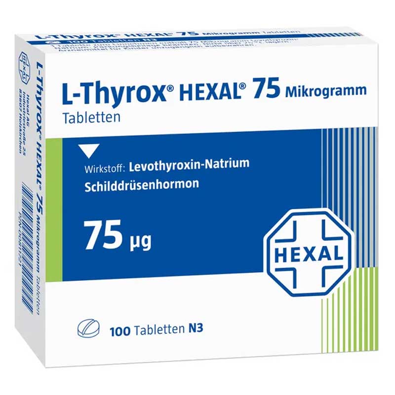 L-Thyrox HEXAL 75 100 St Tabletten