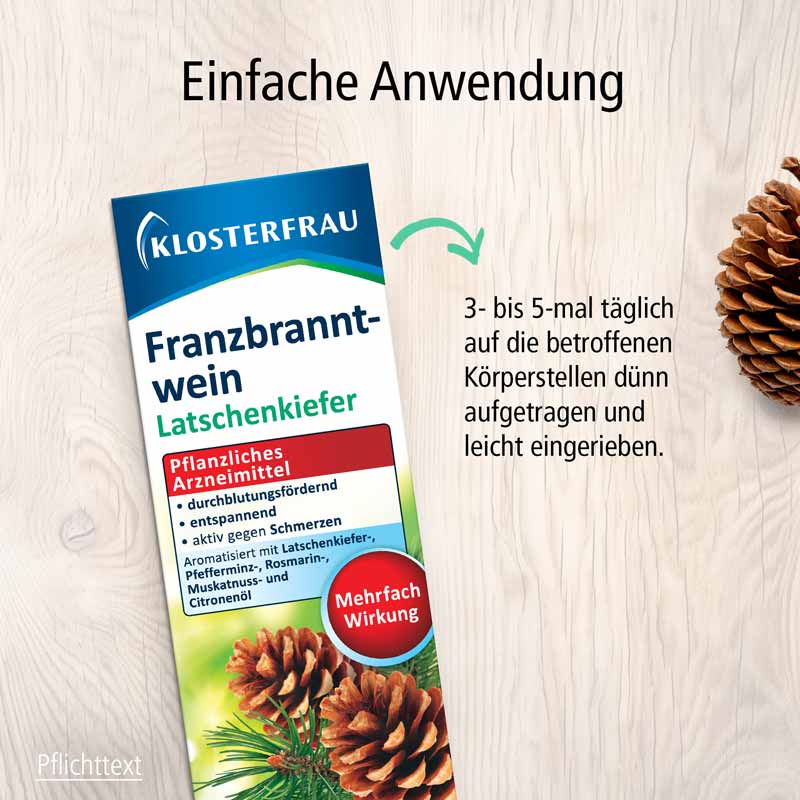 Klosterfrau Franzbranntwein Latschenkiefer 400 ml Franzbranntwein