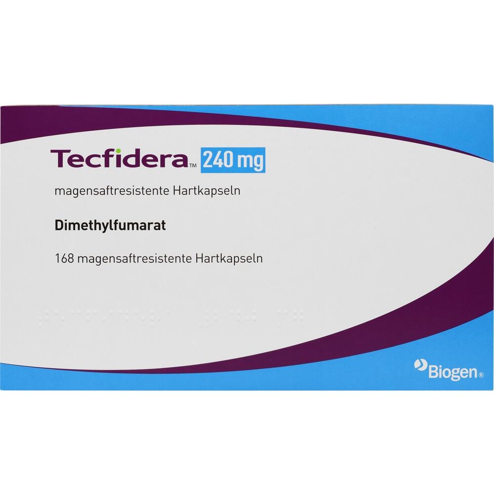 TECFIDERA 240 mg 12 Wochen magensaftres.Hartkaps. 168 St Magensaftresistente Hartkapseln