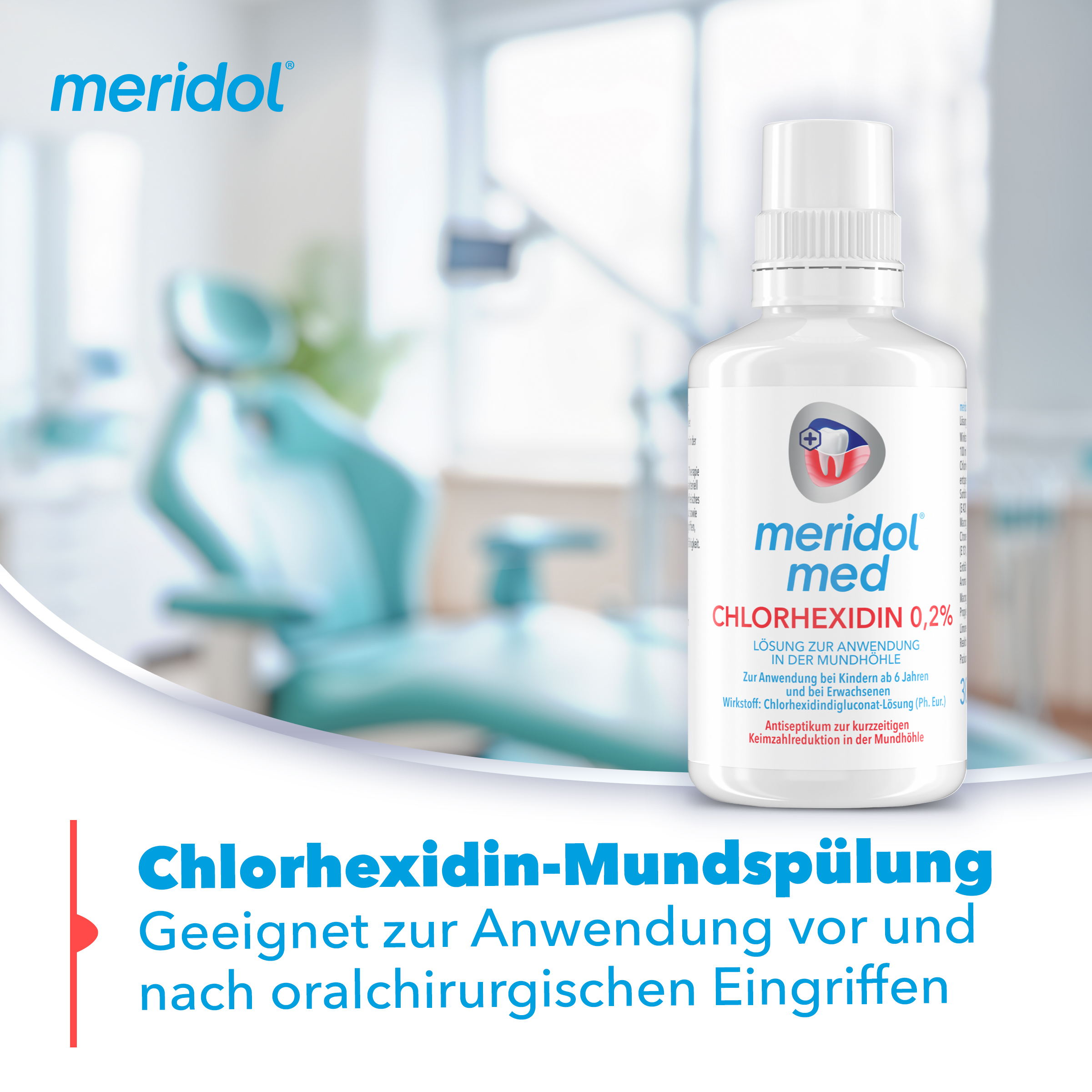 meridol med CHX 0,2% 300 ml Lösung
