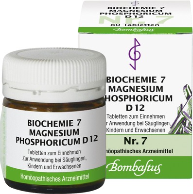 BIOCHEMIE 7 Magnesium phosphoricum D 12 Tabletten 80 St Tabletten