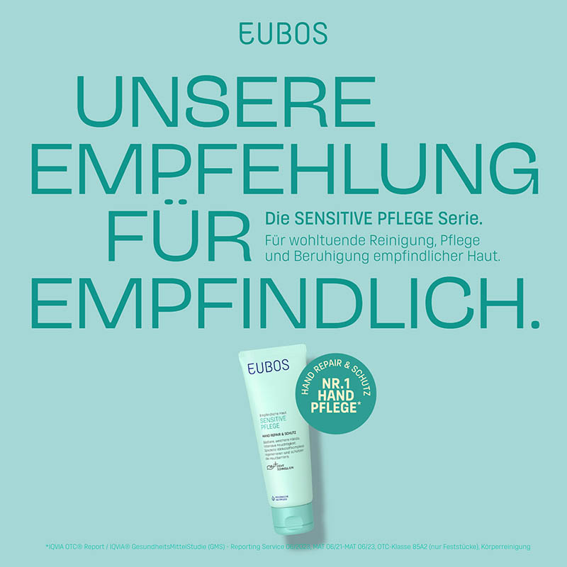 EUBOS SENSITIVE PFLEGE HAND REPAIR & SCHUTZ 75 ml Creme