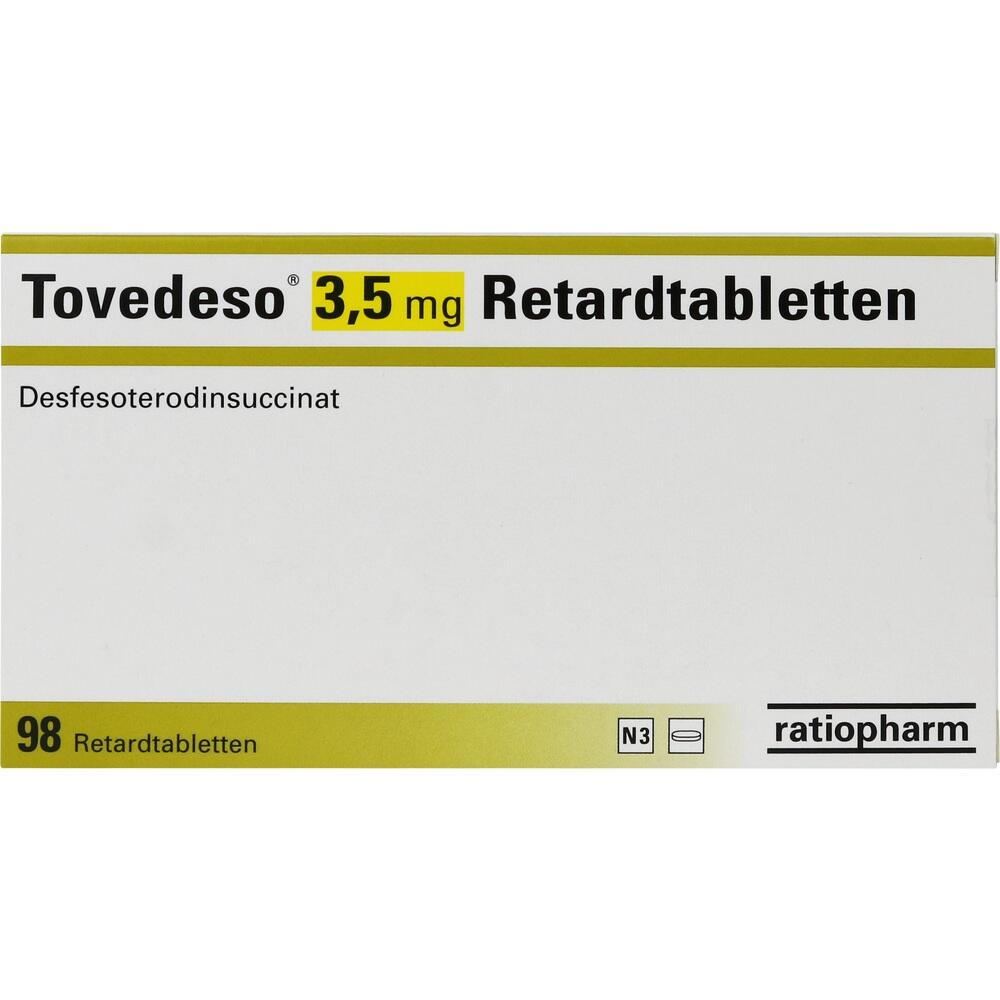 TOVEDESO 3,5 mg Retardtabletten 98 St Retard-Tabletten