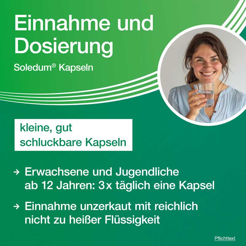 Soledum 100mg 50 St Kapseln magensaftresistent