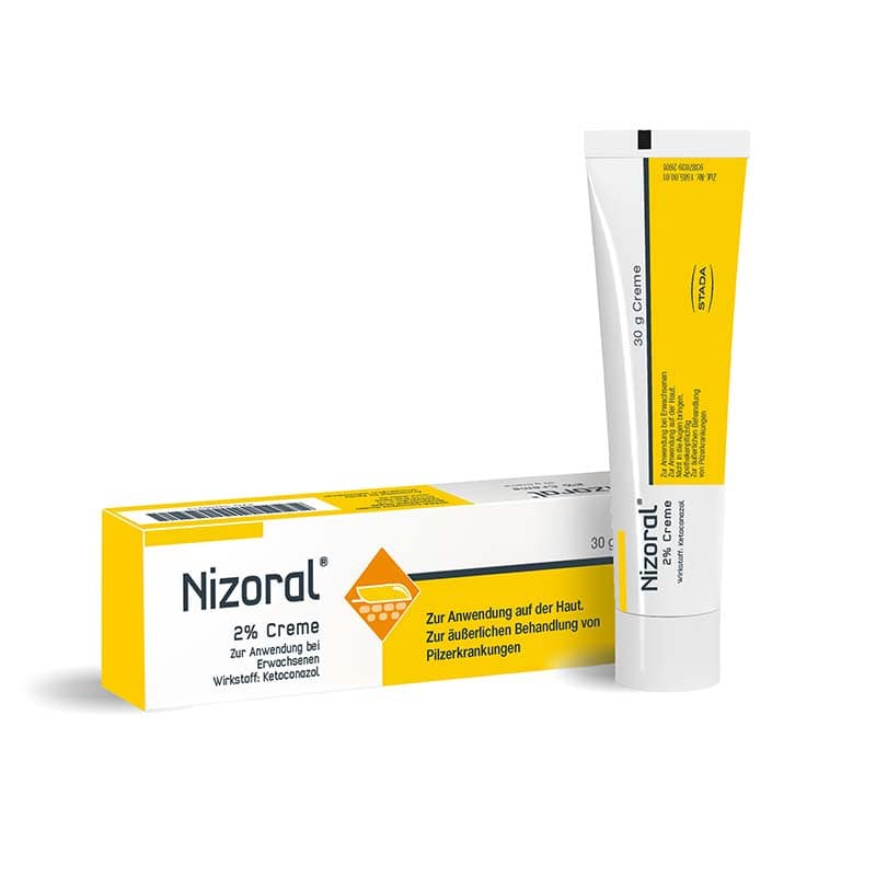 Nizoral 2% Hautpilz Creme – Effektive Hilfe bei Haut- & Fußpilz 30 g Creme