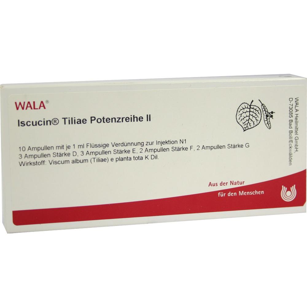 Iscucin Tiliae Potenzreihe II 10X1 ml Ampullen online kaufen