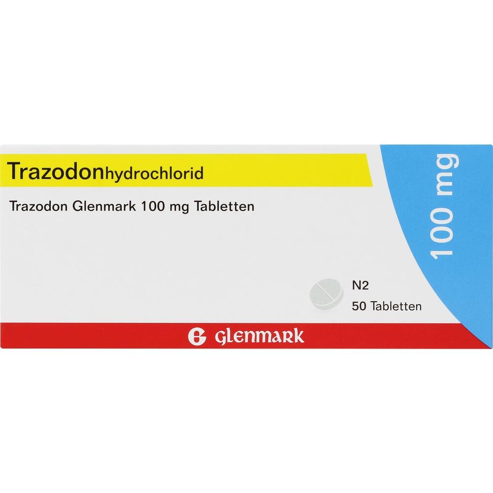 Trazodonhydrochlorid Glenmark 100 mg 50 St Tabletten