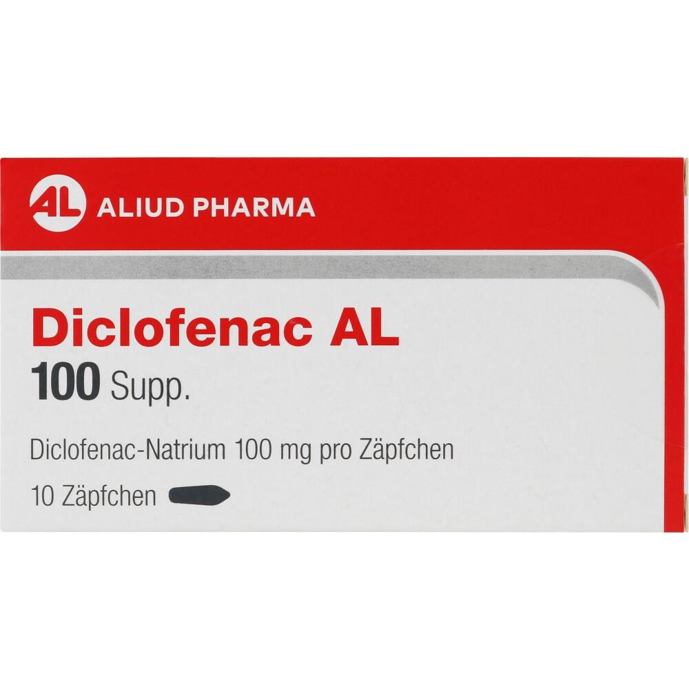 DICLOFENAC AL 100 10 St Suppositorien