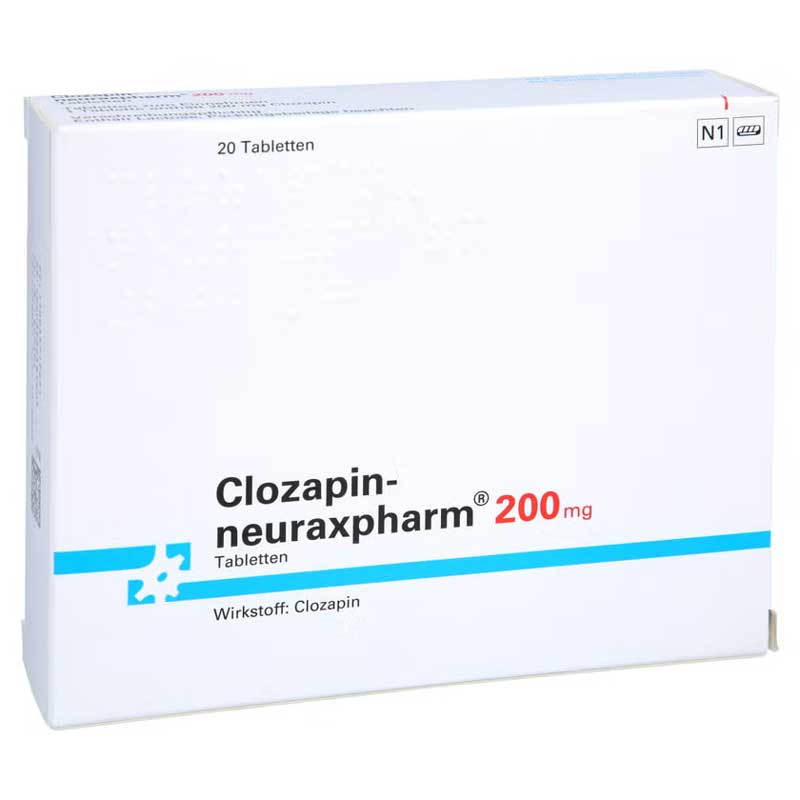 Clozapin-neuraxpharm 200mg 20 St Tabletten