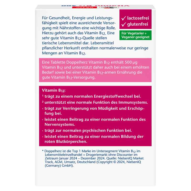 Doppelherz aktiv B12 500 30 St Tabletten